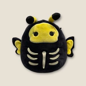 Squishmallow Nixie‎ Butterfly Skeleton GLOW IN THE DARK Plush stuffed animal 8"